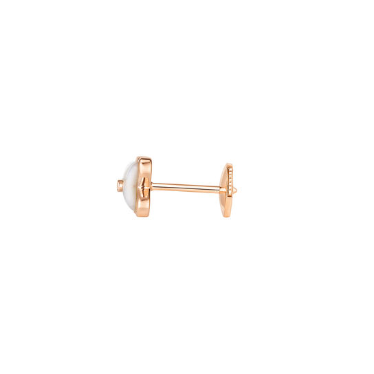 Chaumet Jeux De Liens Rose Gold and Mother-of-Pearl Single Stud Earring Side image number 1